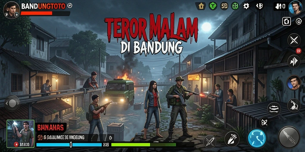 Screenshot BANDUNGTOTO menampilkan suasana malam yang mencekam dan menakutkan.