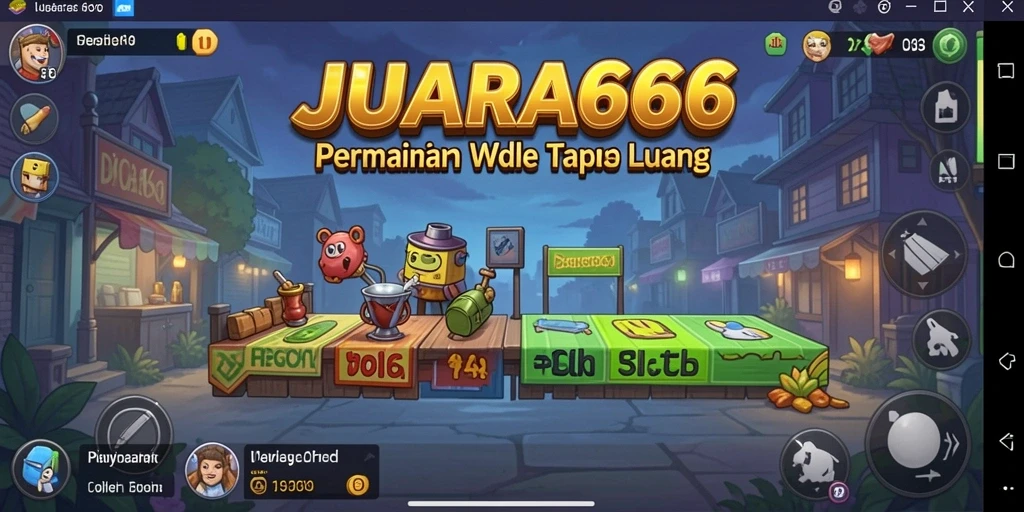 Screenshot JUARA666 menampilkan gameplay Idle yang menarik dan interaktif.