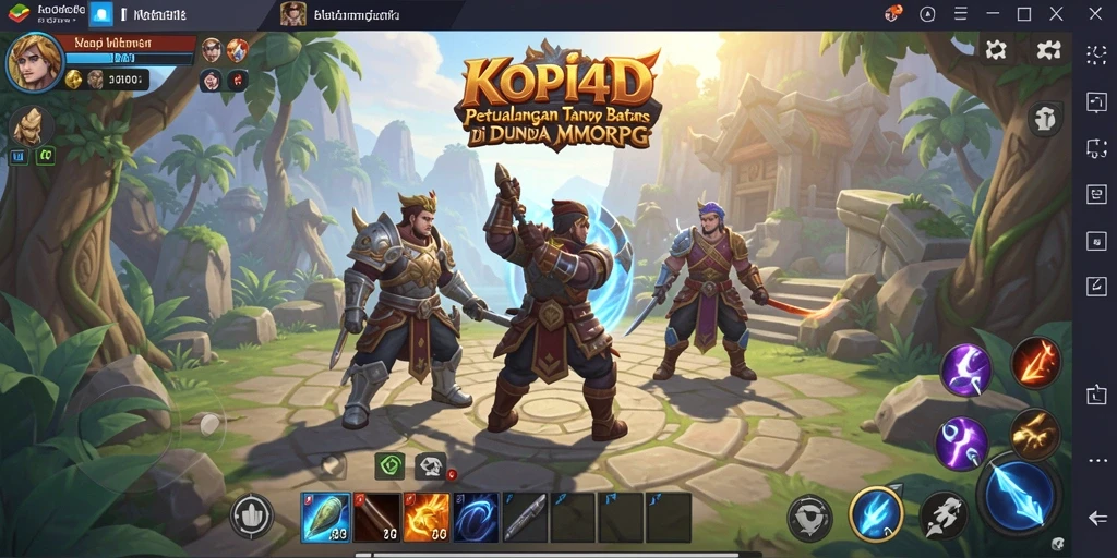 Tampilan gameplay KOPI4D yang seru dan penuh aksi.