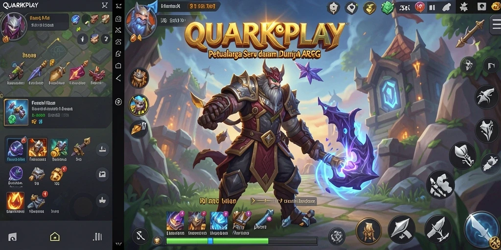 Tangkap momen mendebarkan dalam pertempuran ARPG di QUARKPLAY.