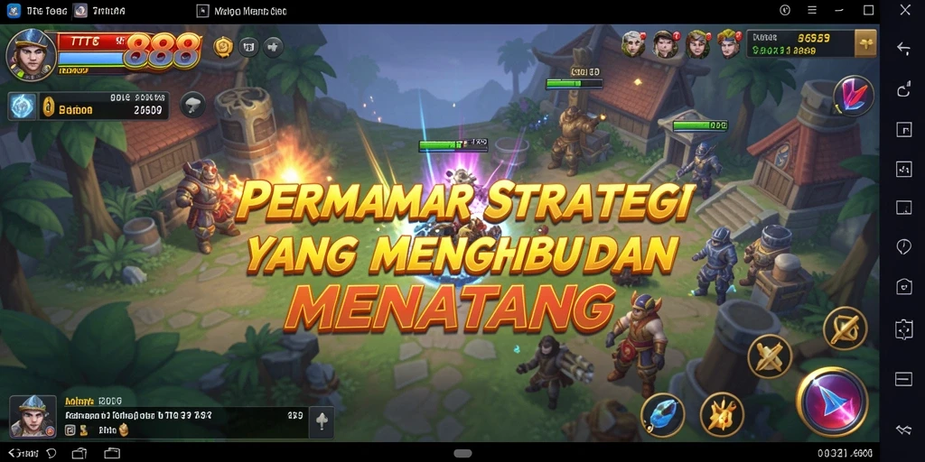 Tampilan gameplay SLG yang seru dan menantang
