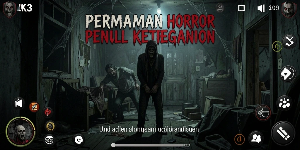 Tampilan gameplay ZK3 yang mencekam dan penuh ketegangan.